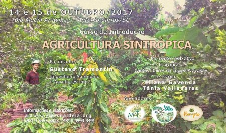 Curso de Agricultura Sintrópica de 14 e 15 de outubro